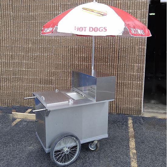 Hot Dog Pushcart - 100S | All Star Carts