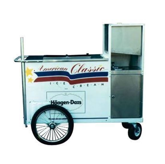 Ice Cream Dipperwell Cart - 501 | All Star Carts